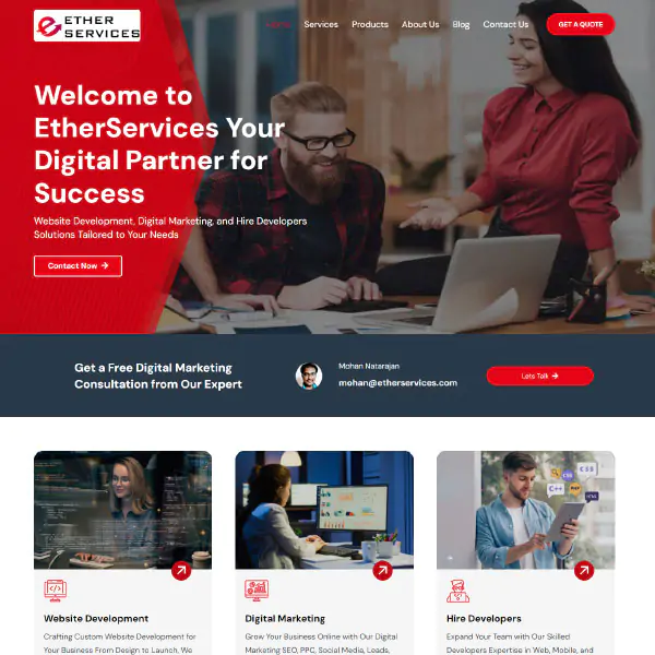 Website Design company in Coimbatore